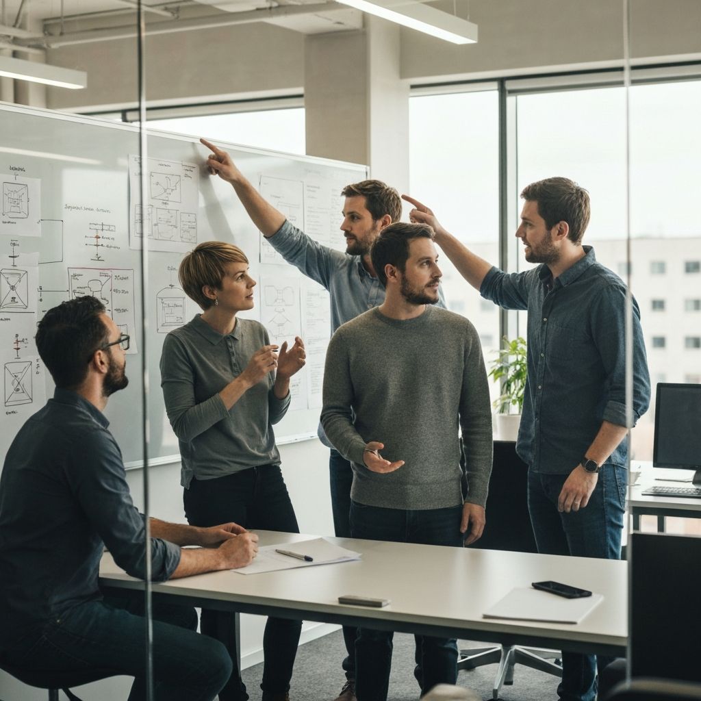 Team collaboration on TechVault architecture